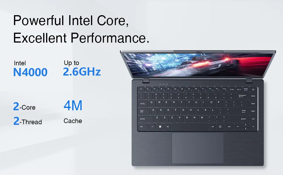 DDP USA Stock 14 Inch Win11 Pro Laptops New 8GB Ram Ddr4 256GB Ssd Student Pc Portable Computer Notebook