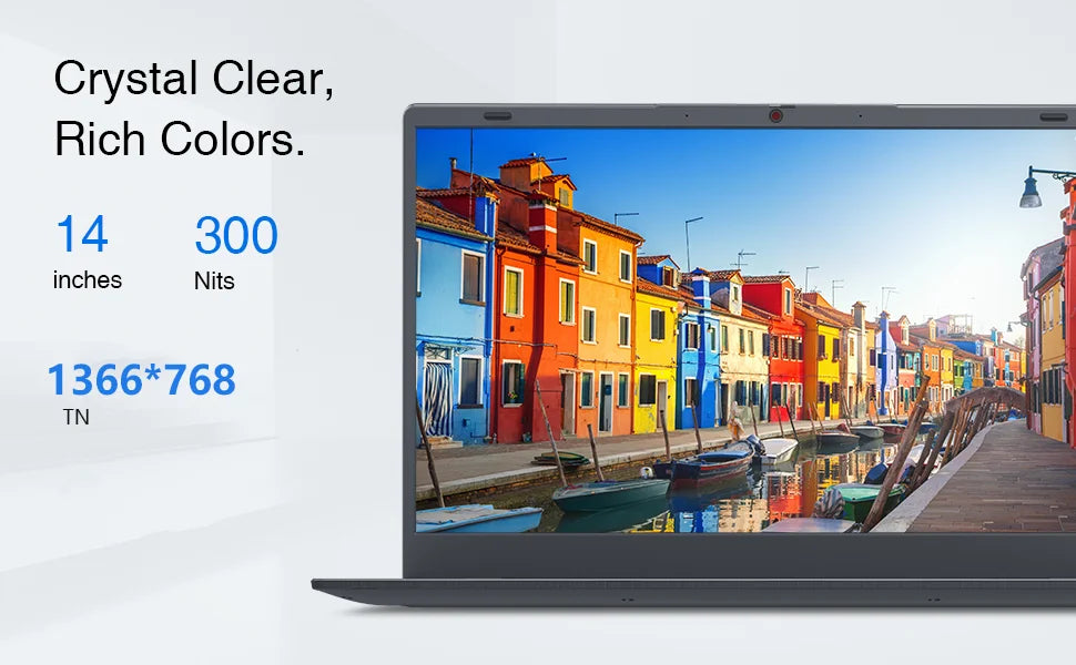 DDP USA Stock 14 Inch Win11 Pro Laptops New 8GB Ram Ddr4 256GB Ssd Student Pc Portable Computer Notebook